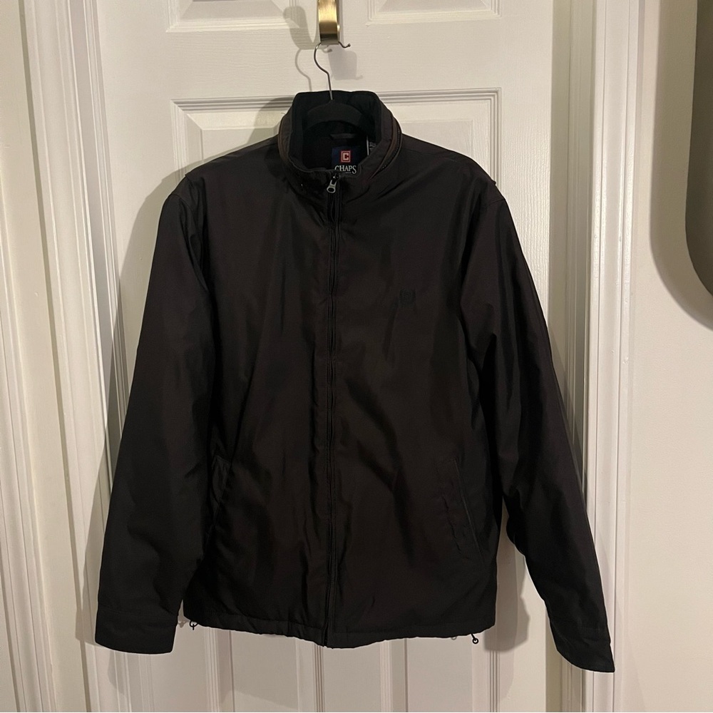 Chaps Black Fleece Lined Jacket - image 1